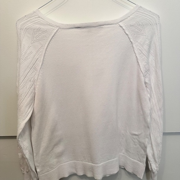 Beautiful and stylish white top woman size M - Picture 5 of 5
